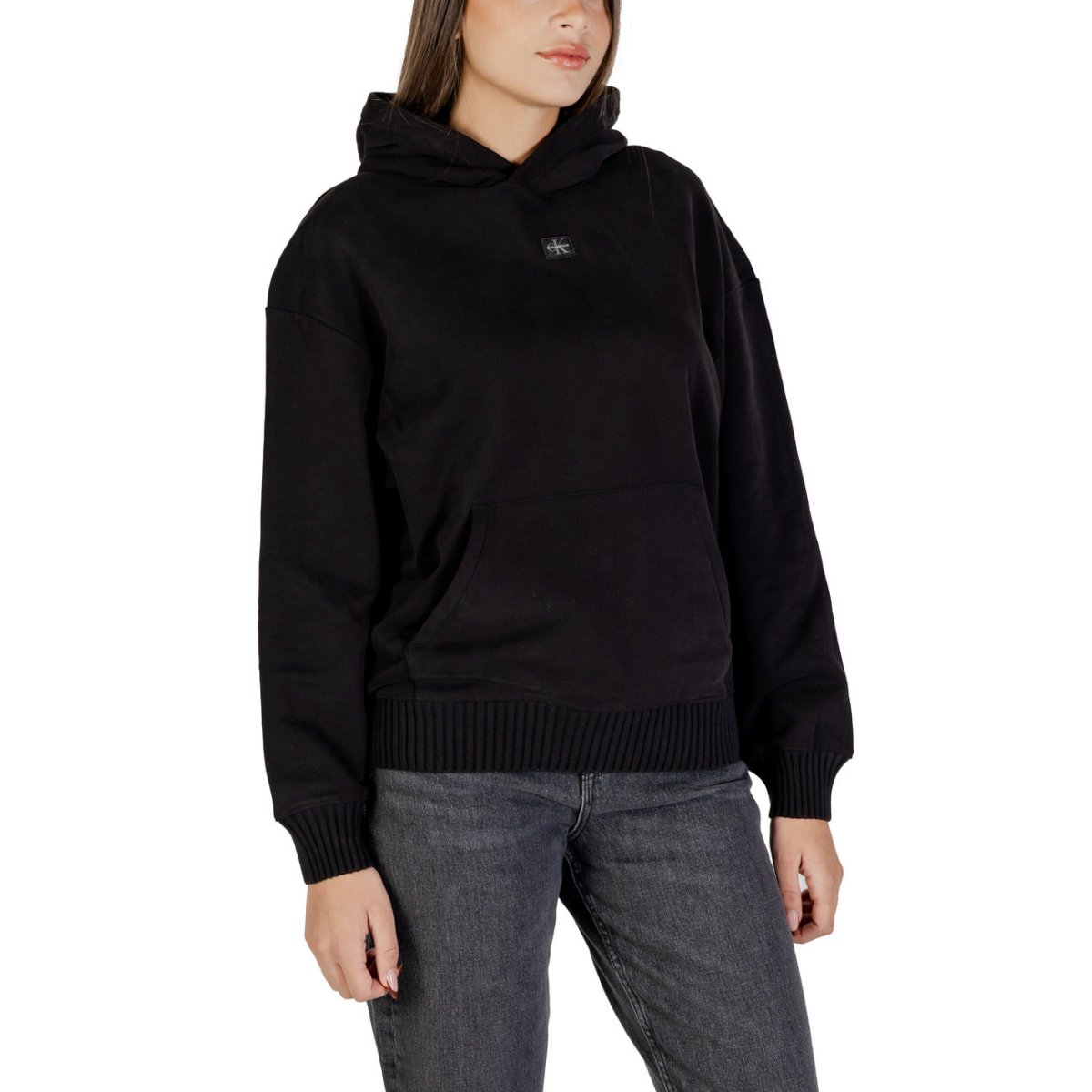 Calvin Klein Jeans Felpa Donna - InfinityMarket - Brand_Calvin Klein Jeans - Category_Abbigliamento - Color_Nero