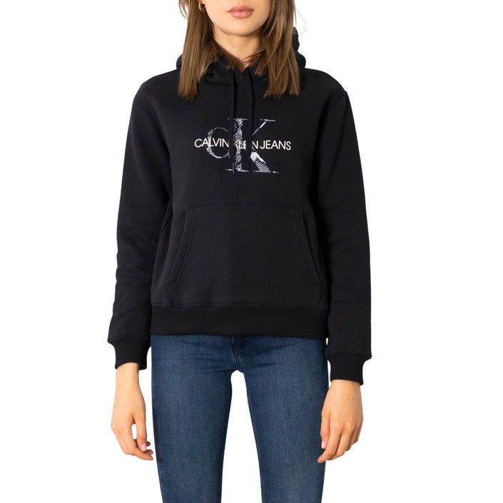 Calvin Klein Jeans Felpa Donna - InfinityMarket - Brand_Calvin Klein Jeans - Category_Abbigliamento - Color_Nero