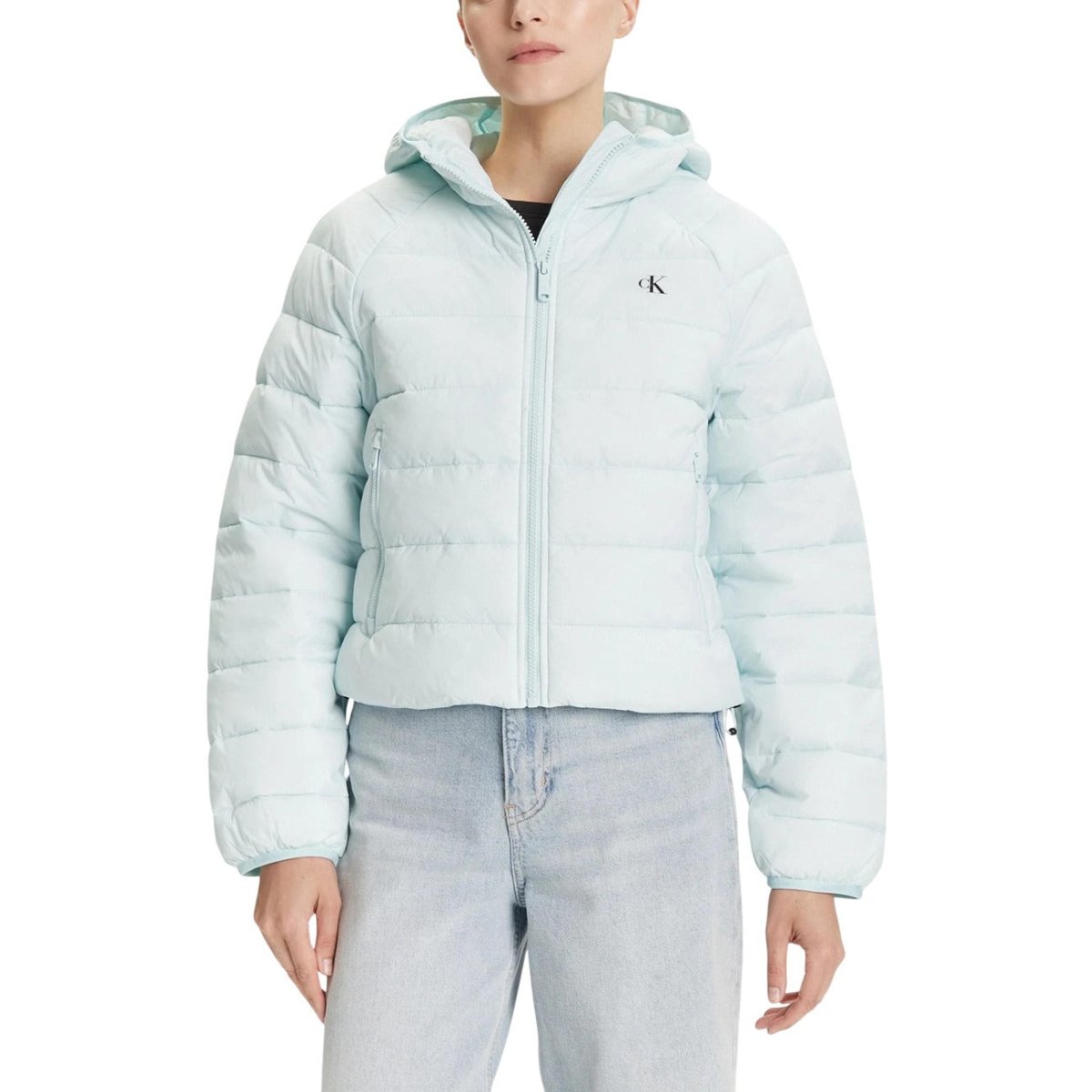 Calvin Klein Jeans Giubbotto Donna - InfinityMarket - Brand_Calvin Klein Jeans - Category_Abbigliamento - Color_Azzurro