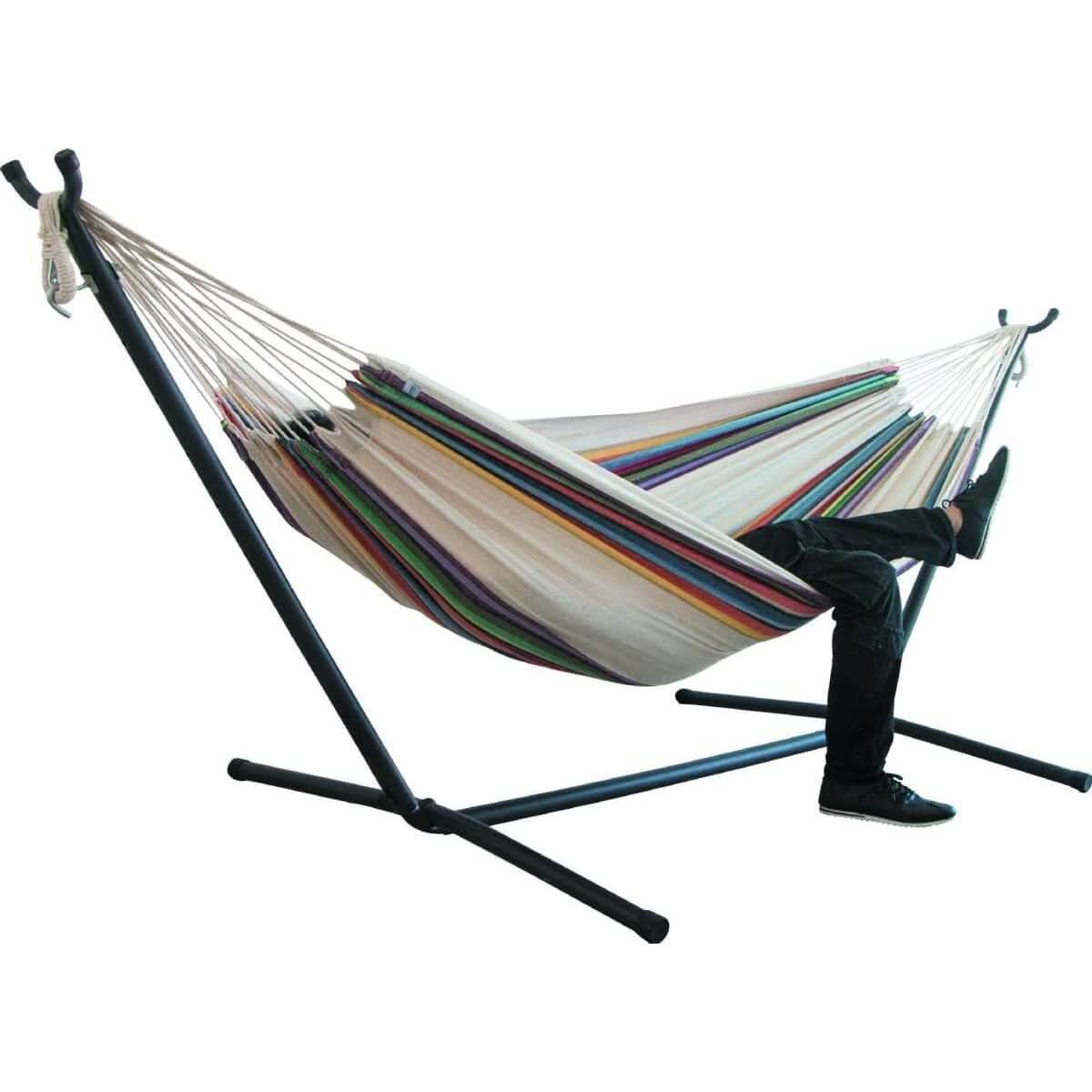 Canvas camping hammock - InfinityMarket - Camping - Garden - hammock