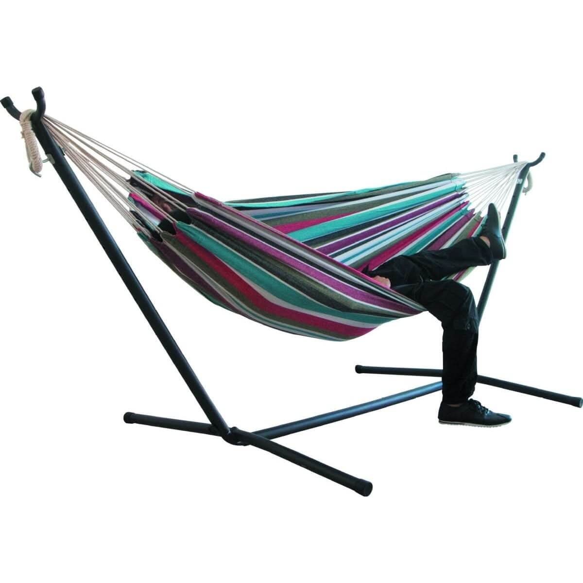 Canvas camping hammock - InfinityMarket - Camping - Garden - hammock
