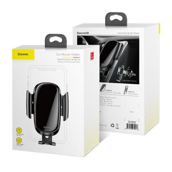 car phone holder with fast wireless charger - InfinityMarket - Car - Car Charger - Car Phone Holder