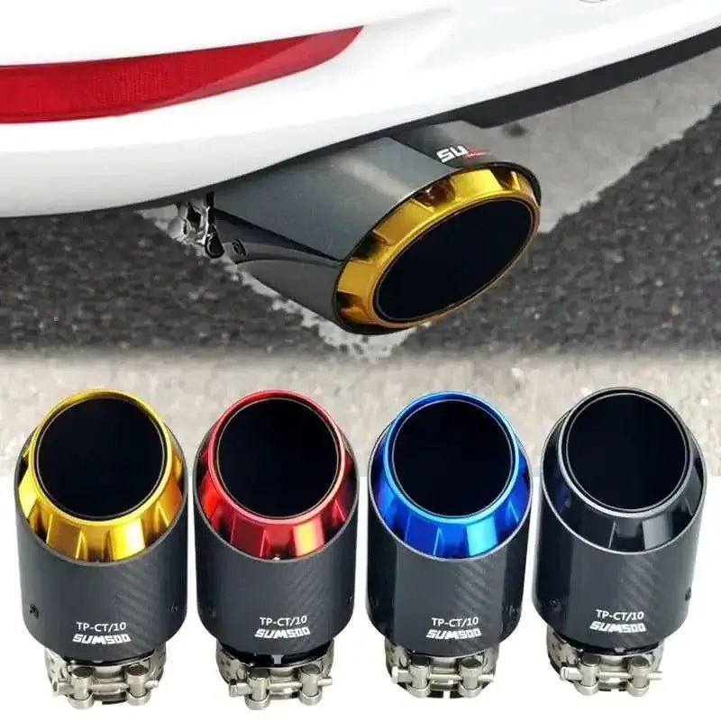 Carbo3Tech™ Exhaust Tips: Stainless Steel & Carbon Fiber Silencers - InfinityMarket - Car - Cars - exhaust tip
