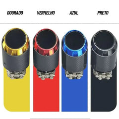 Carbo3Tech™ Exhaust Tips: Stainless Steel & Carbon Fiber Silencers - InfinityMarket - Car - Cars - exhaust tip