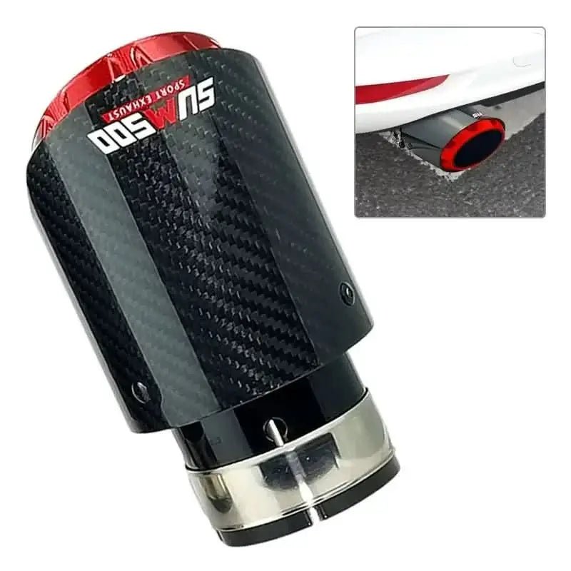 Carbo3Tech™ Exhaust Tips: Stainless Steel & Carbon Fiber Silencers - InfinityMarket - Car - Cars - exhaust tip