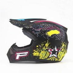 Casco Moto Off - Road 4 Stagioni - Sicurezza e Confort - InfinityMarket - Motocross helmet - 