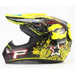 Casco Moto Off - Road 4 Stagioni - Sicurezza e Confort - InfinityMarket - Motocross helmet - 