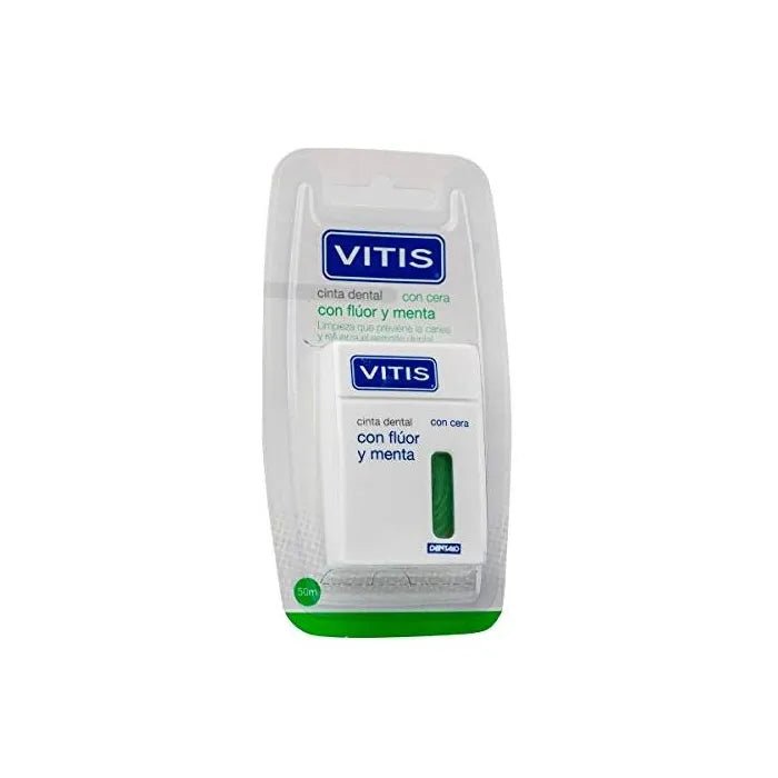 Cinta Dental Vitis Fluor y Menta 50m - InfinityMarket - 