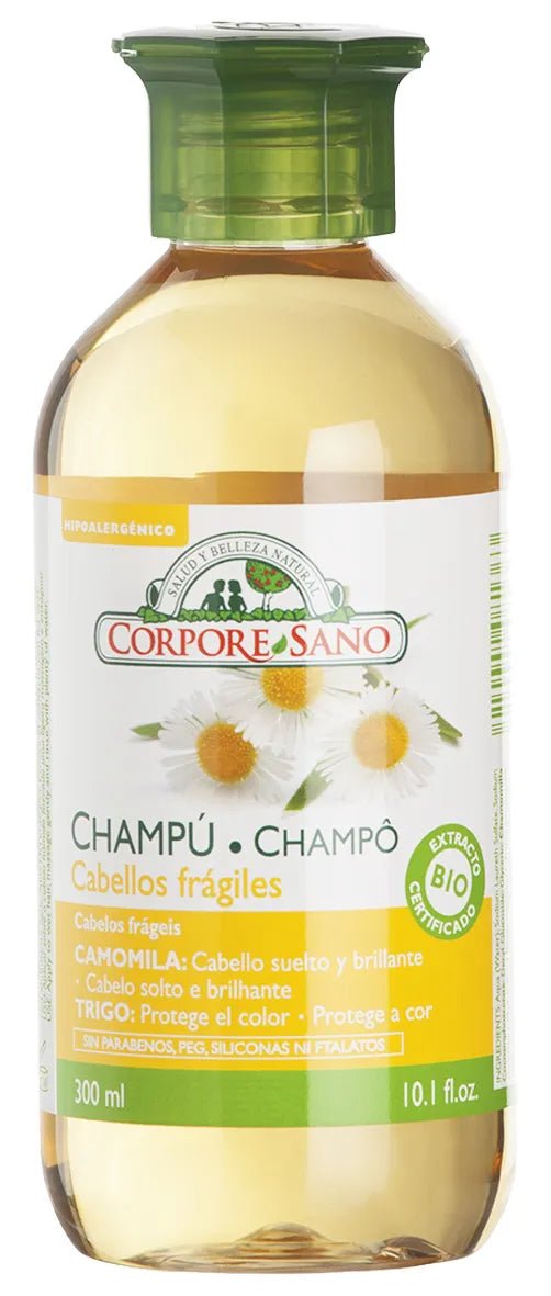 Corpore Champu Cabellos Rubios Fragiles 300ml Bio InfinityMarket