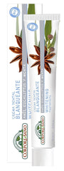 Corpore Crema Dental Blanqueante con anice, eucalipto e menta per denti sani e bianchi. Tubetto da 75 ml ideale per l'igiene orale quotidiana.