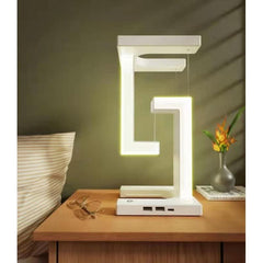 Creative Smartphone Wireless Charging Suspension Table Lamp Balance... - InfinityMarket - Desk Lamp - LED - Levitation