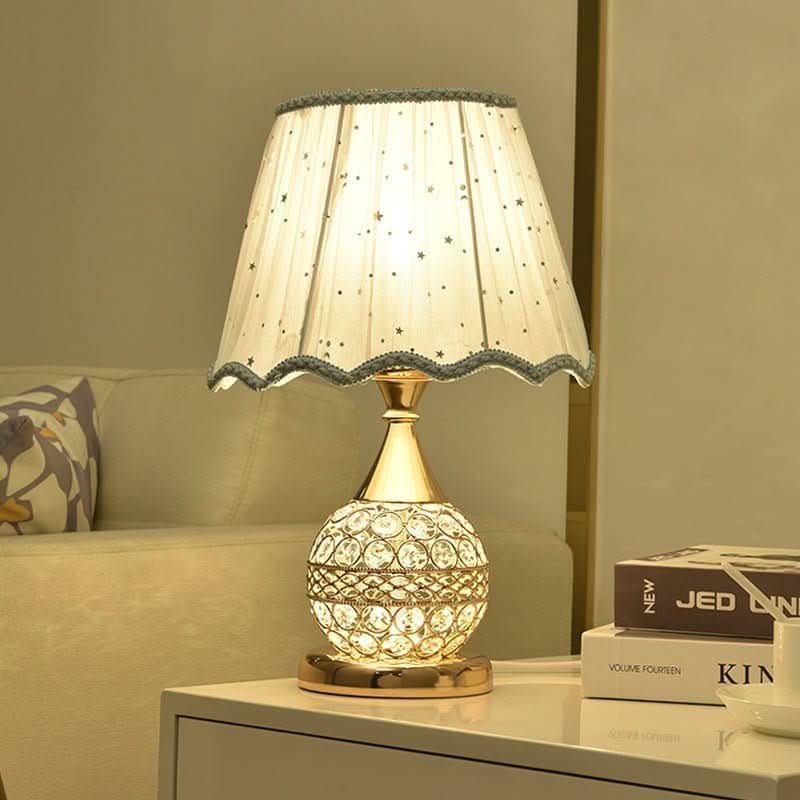 Crystal Desk Lamp Bedroom Bedside Lamp - InfinityMarket - Bedroom - Bedside lamp - Crystal
