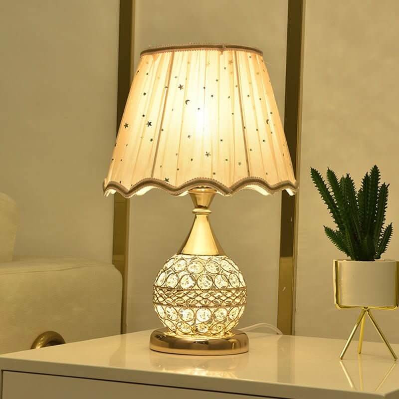 Crystal Desk Lamp Bedroom Bedside Lamp - InfinityMarket - Bedroom - Bedside lamp - Crystal