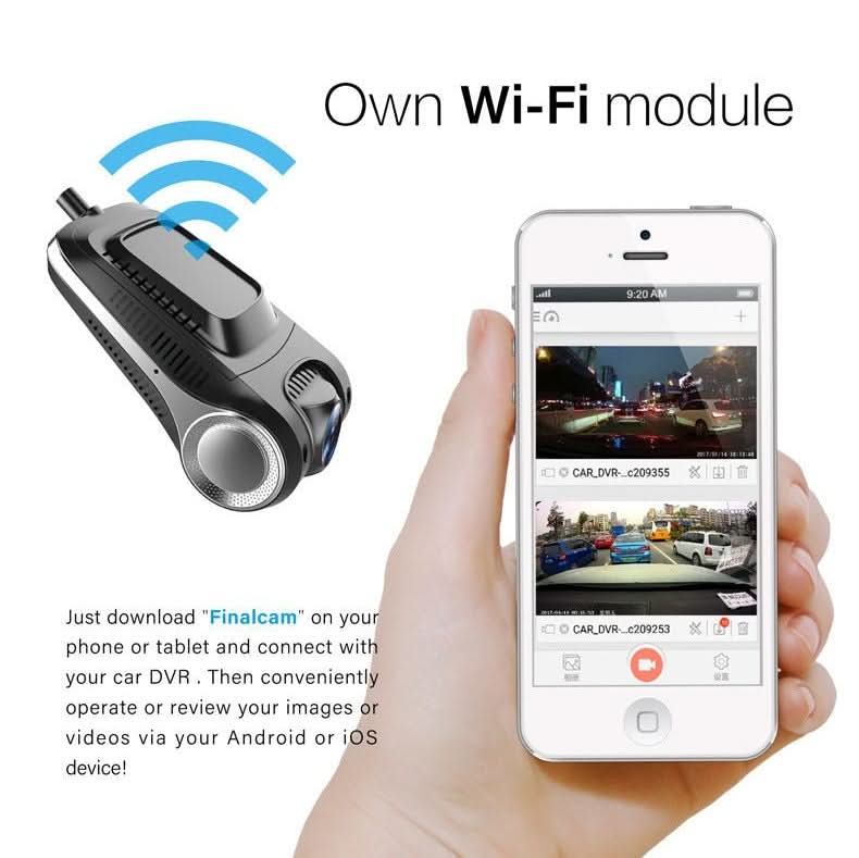 Dash cam visione notturna FHD1080P - InfinityMarket - 