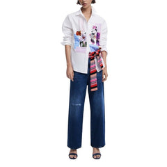Desigual Camicia Donna - InfinityMarket - Brand_Desigual - Category_Abbigliamento - Color_Bianco