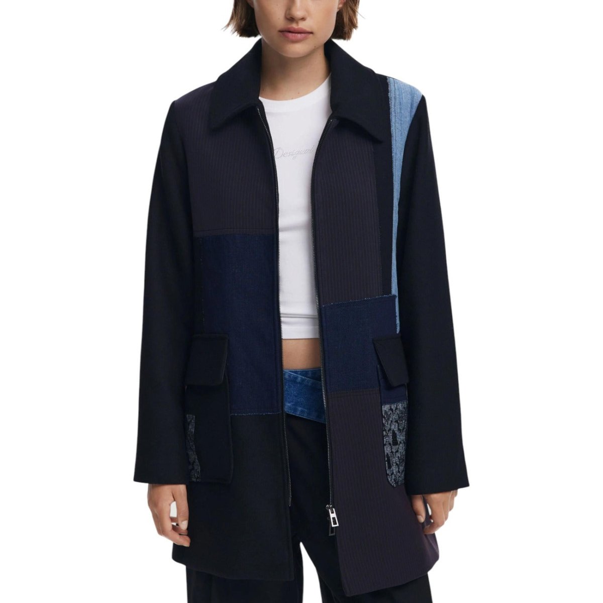 Desigual Giacca Donna - InfinityMarket - Brand_Desigual - Category_Abbigliamento - Color_Nero