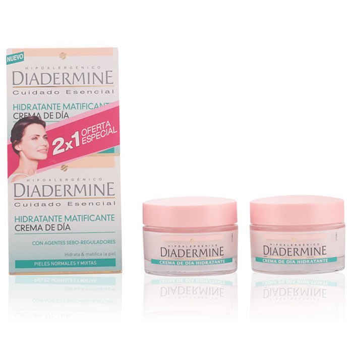 Diadermine Moisturizing Mattifying Day Cream 50ml Set 2 Pieces - InfinityMarket - 