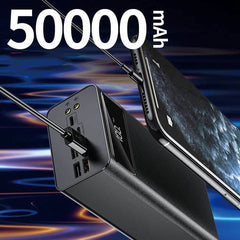 Digital Display Mobile Power High - capacity Charging Bank - InfinityMarket - Battery - Fast charging - multi USB Port