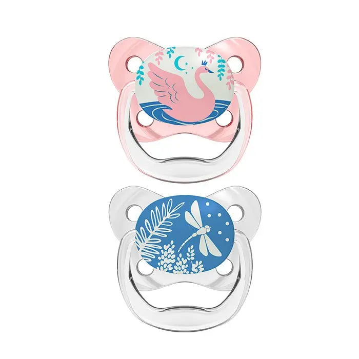 Dr. Brown's Prevent Nocturne Pacifier Pink T/1 0 - 6M - InfinityMarket - 
