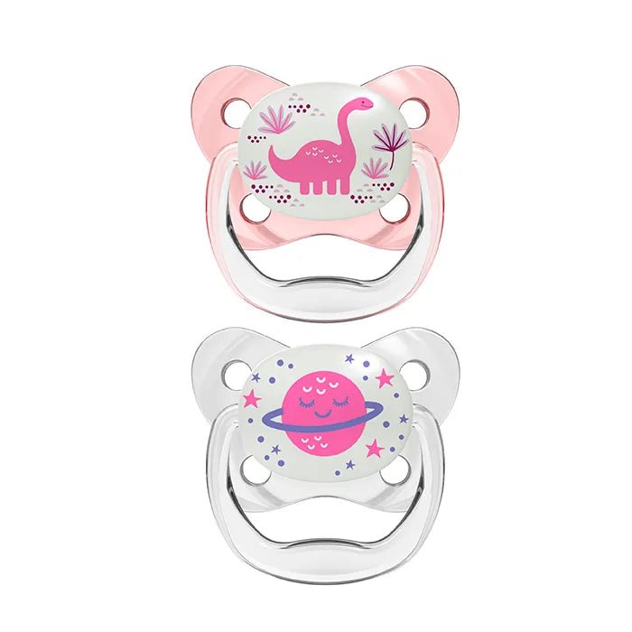 Dr. Brown's Prevent Nocturne Pacifier Pink T/2 6 - 18M - InfinityMarket - 