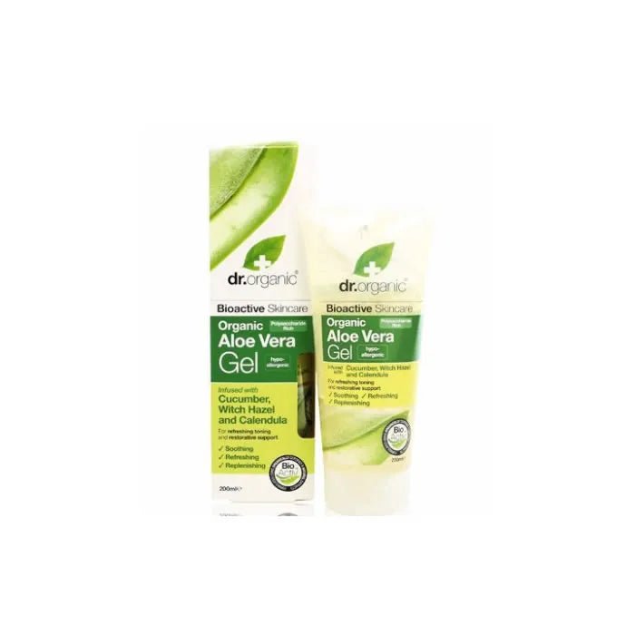 Dr Organic Aloe Vera Cucumber Gel 200ml - InfinityMarket - 