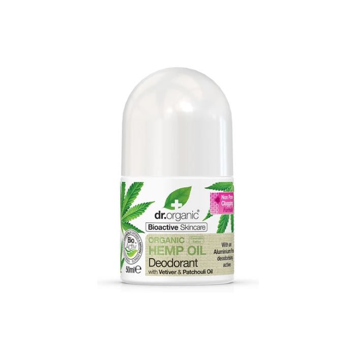 Dr. Organic Hemp Oil Deodorant 50ml - InfinityMarket - 