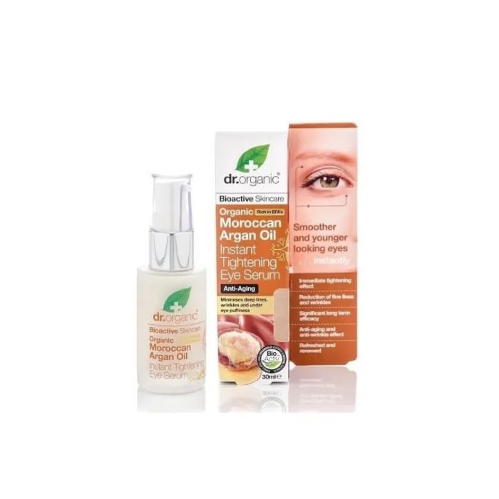 Dr Organic Moroccan Argan Oil Eye Serum 30ml - InfinityMarket - 