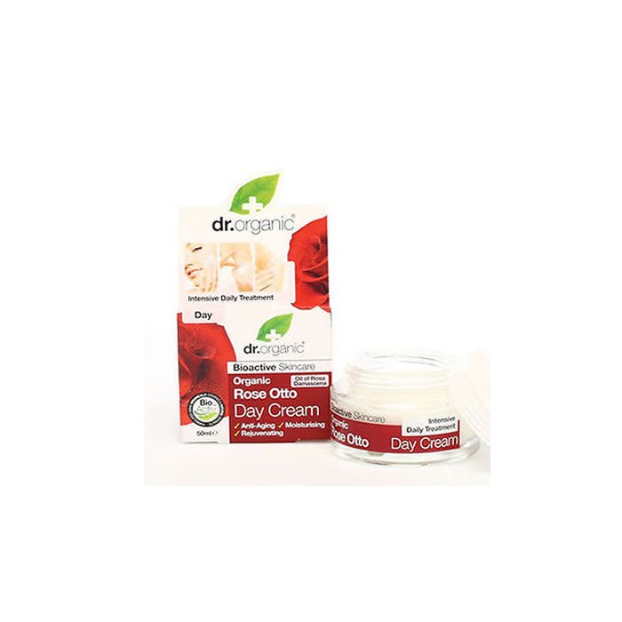 Dr Organic Rose Otto Cream 50ml - InfinityMarket - 