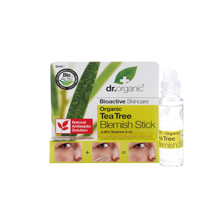 Dr Organic Tea Tree Blemish Stick Roll On 8ml - InfinityMarket - 