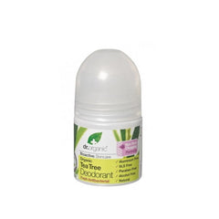Dr Organic Tea Tree Deodorant Roll On 50ml - InfinityMarket - 