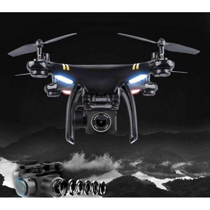Drone RC Quadcopter 4K a doppia lente: video HD, anti-shake, manten... - InfinityMarket - Drone - Drone Quadcopter