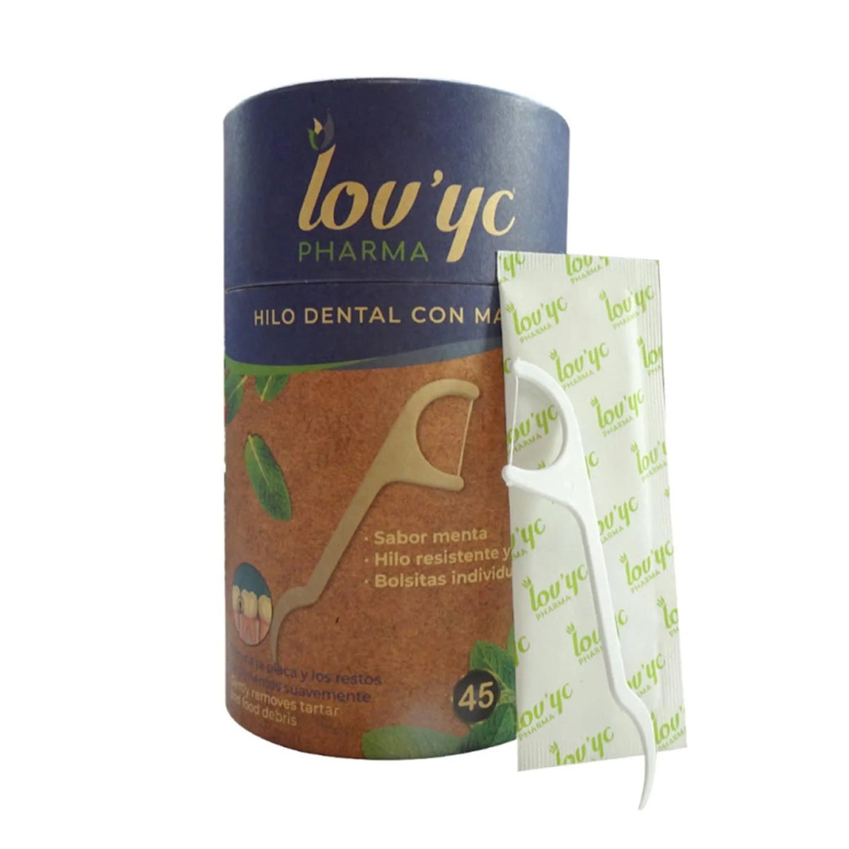Elie Saab Lovyc Sabor Menta Hilo Dental Caja 1un - InfinityMarket - 