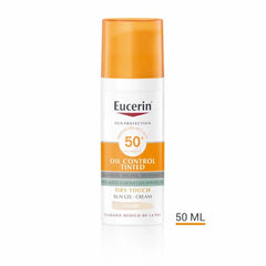 Eucerin Oil Control Dry Touch Gel Crema SPF50+ Tinted Light 50ml - InfinityMarket - 