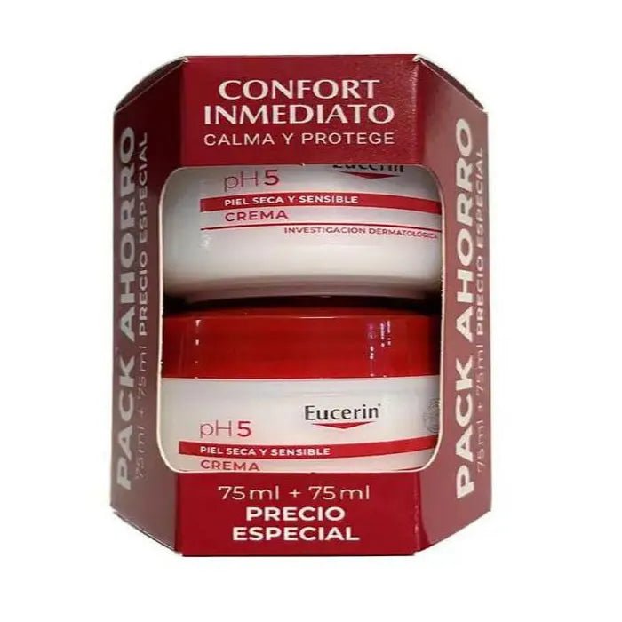 Eucerin ph5 Dry and Sensitive Skin 75ml+75ml - InfinityMarket - 