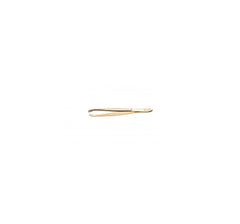 Eurostil Pinza Depilar Dorada 8cm - InfinityMarket - 