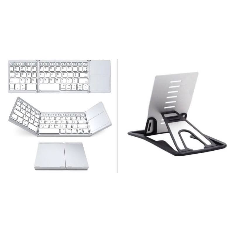 Foldable Mini Bluetooth Keyboard for Tablet, Phone, and Computer - InfinityMarket - Computer - Folding - Keyboard