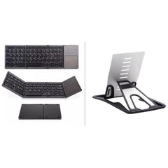 Foldable Mini Bluetooth Keyboard for Tablet, Phone, and Computer - InfinityMarket - Computer - Folding - Keyboard