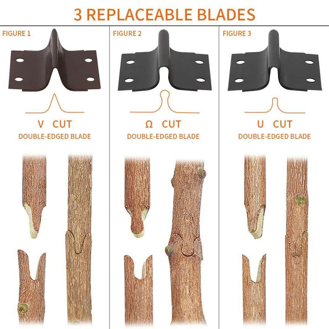 Garden Grafting Pruner Set: Shears, Scissors & Tape for Fruit Trees - InfinityMarket - Garden - Grafting - Kit