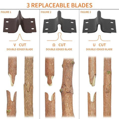 Garden Grafting Pruner Set: Shears, Scissors & Tape for Fruit Trees - InfinityMarket - Garden - Grafting - Kit