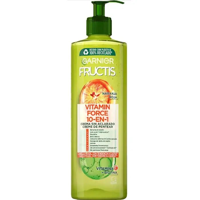 Garnier Fructis Vitamin Force No Rinse Cream 400ml - InfinityMarket - 