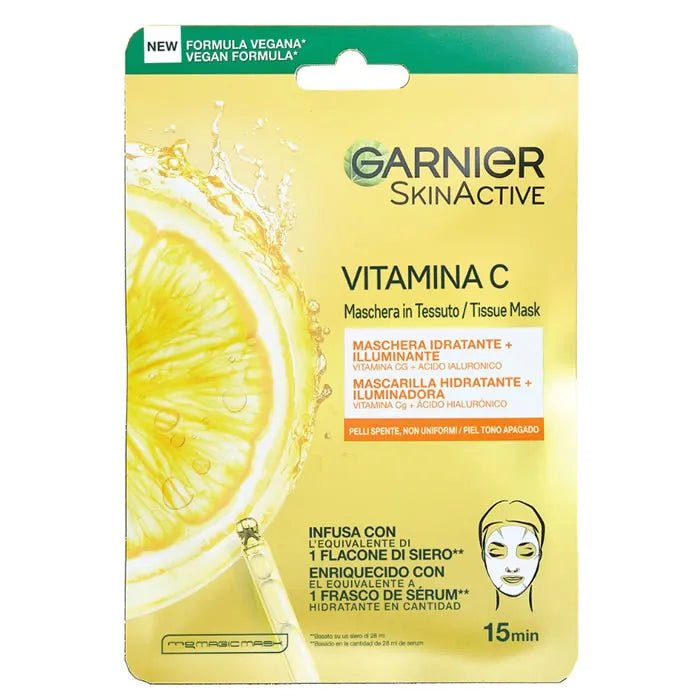 Garnier SkinActive Vitamina C Moisturising and Illuminating Mask 1 Unit - InfinityMarket - 