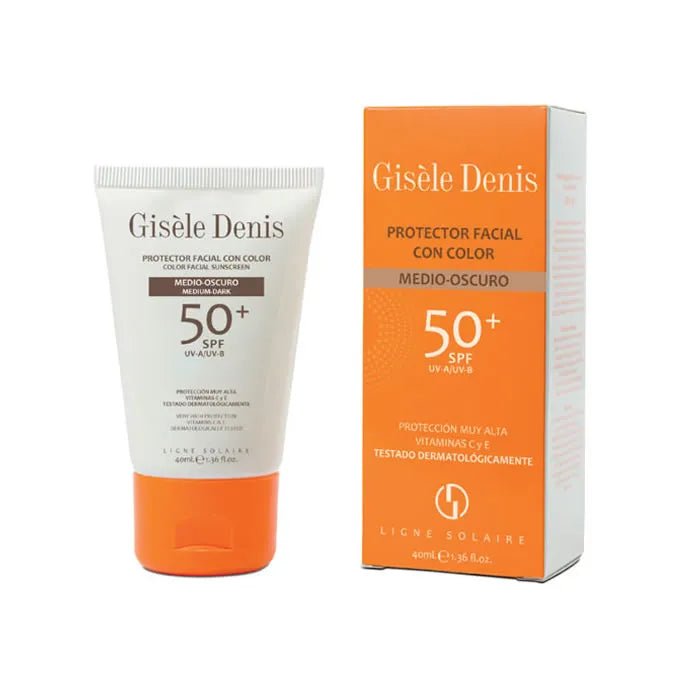 Gisèle Denis Color Facial Sunscreen Spf50+ Medium/Dark 40ml InfinityMarket