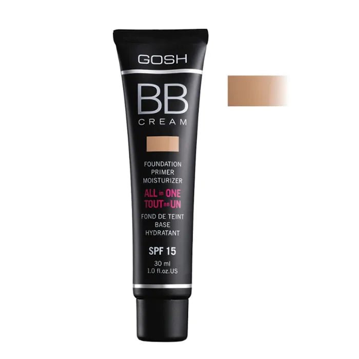 Gosh BB Cream Foundation Primer Moisturizer 03 Warm Beige 30ml - InfinityMarket - 