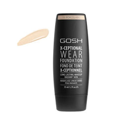 Gosh X - Ceptional Wear Foundation Long Lasting Makeup 11 Porcelain 35ml - InfinityMarket - 