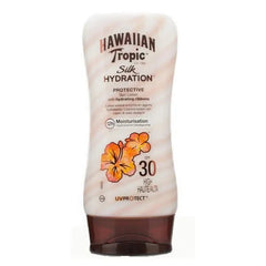 Hawaiian Tropic Silk Hydration Protective Sun Lotion Spf30 High 180ml - InfinityMarket - 
