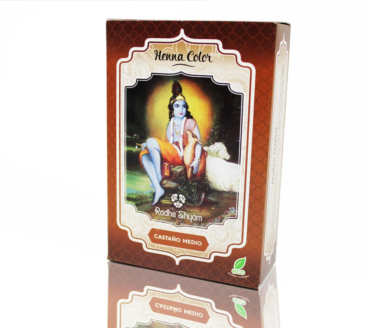 Henna Castaño Medio Polvo Radhe 100g - InfinityMarket - 