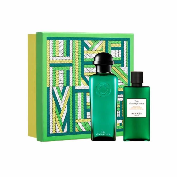 Hermès Eau D'Orange Verte Eau De Cologne Spray 100ml Set 2 Pieces - InfinityMarket - 