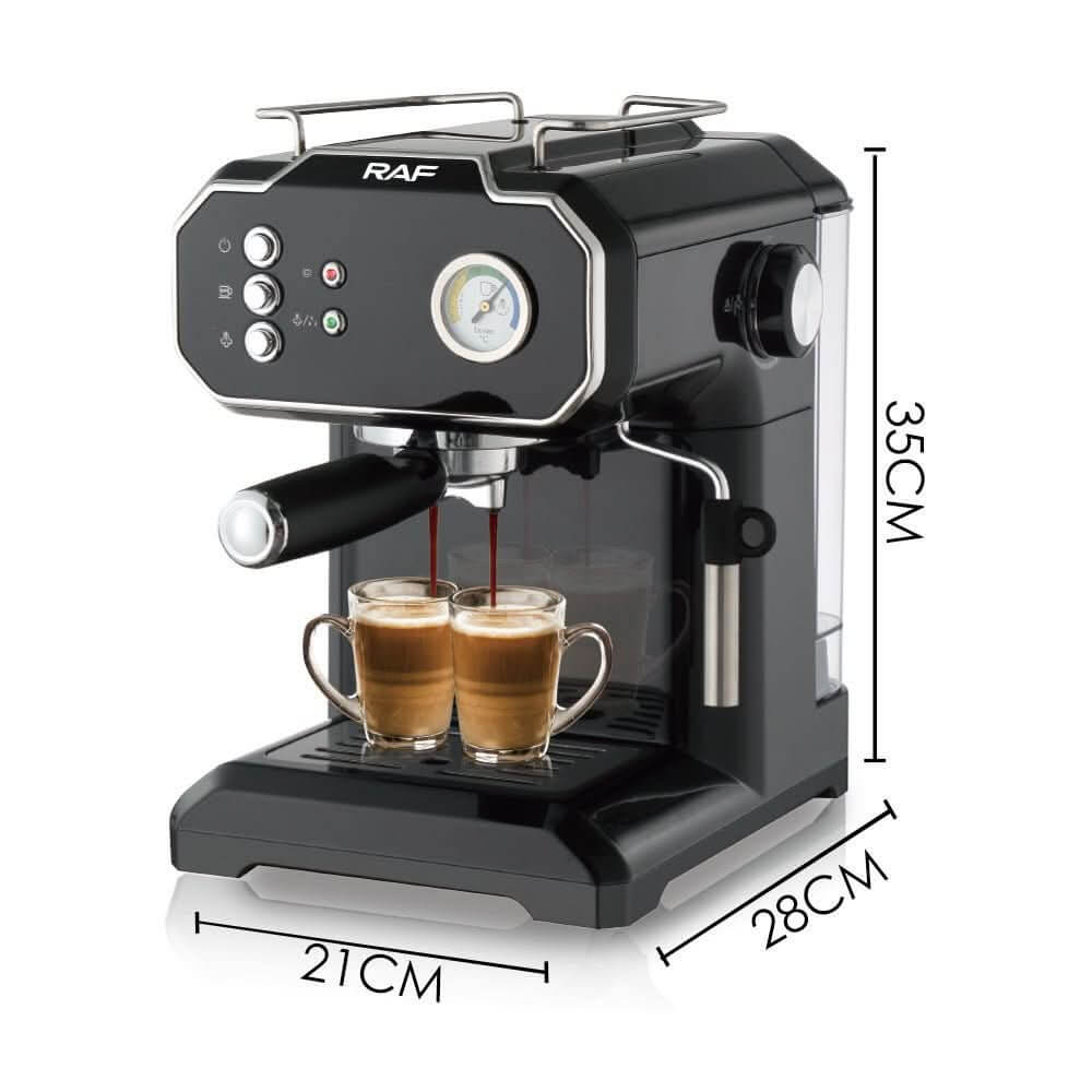 Household Small Semi - automatic High Pressure Steam Milk Froth Coffe... - InfinityMarket - Cofee - Coffee - Coffee bar