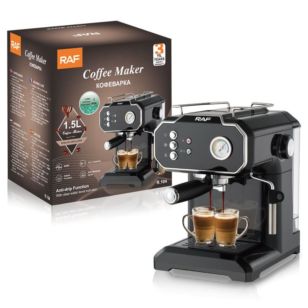 Household Small Semi - automatic High Pressure Steam Milk Froth Coffe... - InfinityMarket - Cofee - Coffee - Coffee bar