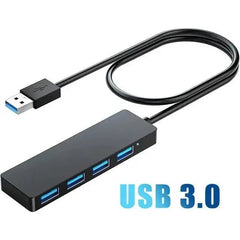 Hub USB 3.0 a 4 Porte e Cavo di Estensione: Il Tuo Spazio Lavoro Ottim - InfinityMarket - 5Gbps - _wf_cus - Air iMac Surface PRO